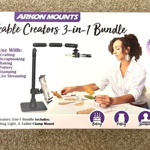 Arkon Mounts Remarkable Creators 3-in-1 Bundle